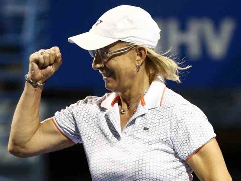 Martina Navratilova diagnostiquée d’un cancer de la gorge et du sein