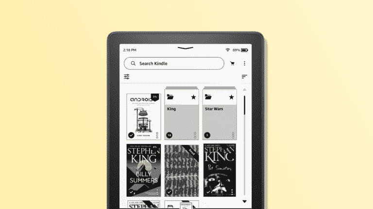 Vous devriez utiliser des collections sur votre liseuse Kindle