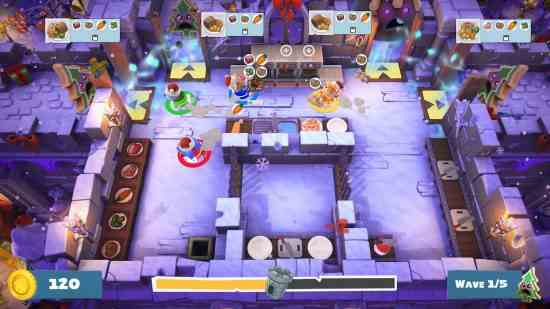 Meilleurs jeux pour jouer à Noël : Overcooked