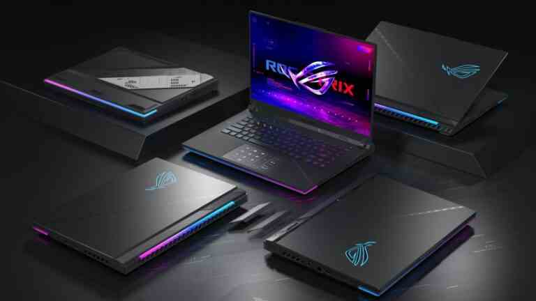 Asus annonce des ordinateurs portables de jeu avec de nouveaux composants Nvidia, AMD, Intel et des écrans 16:10