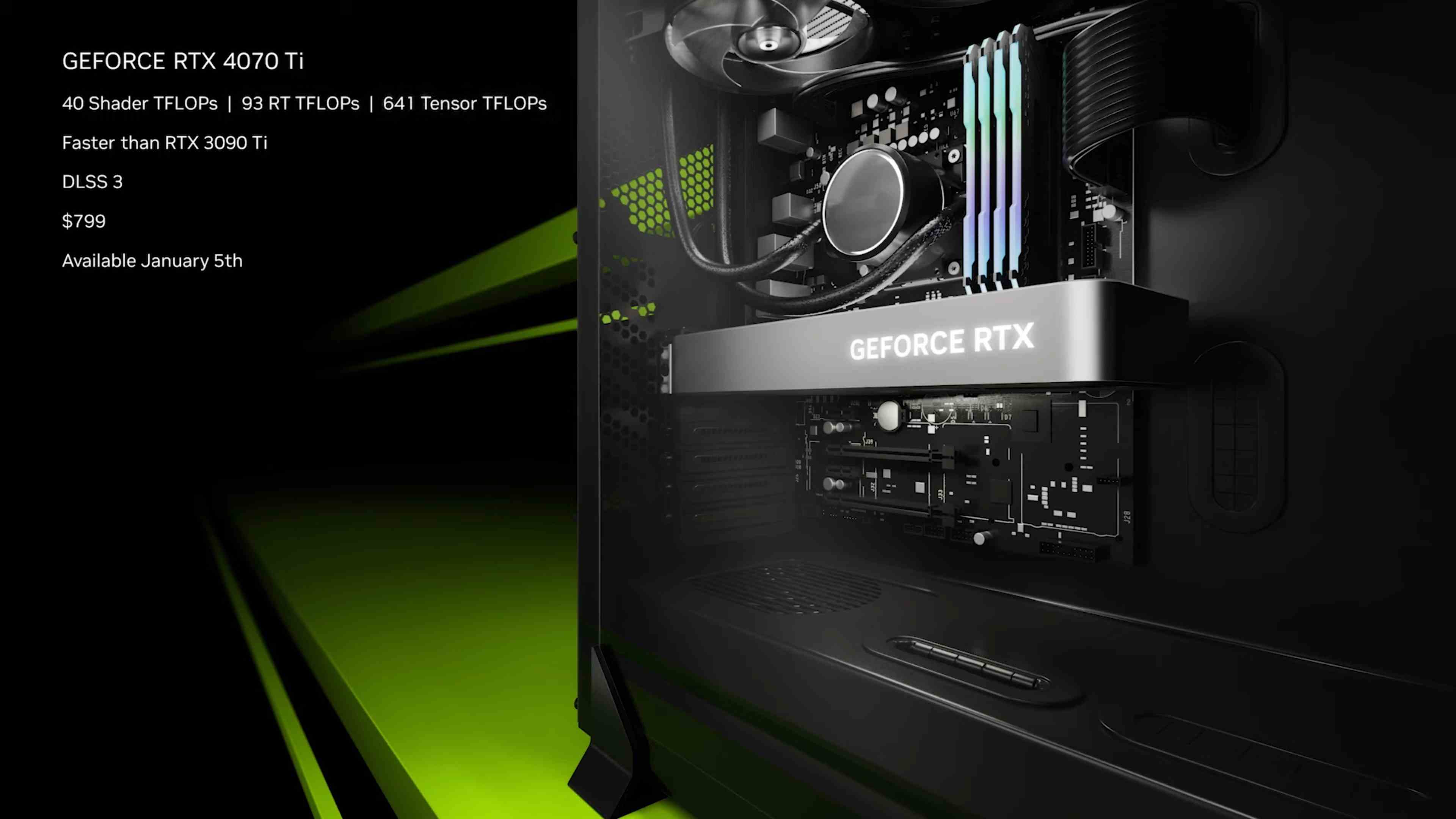 Nvidia CES 2023, RTX 4070Ti