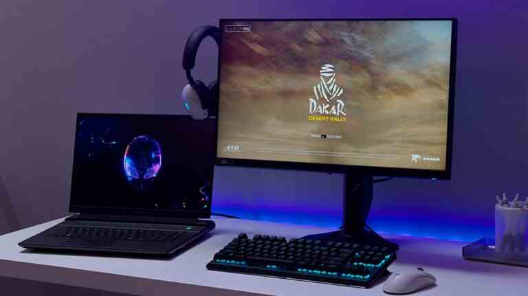 Ce moniteur Alienware a un taux de rafraîchissement de 500 Hz