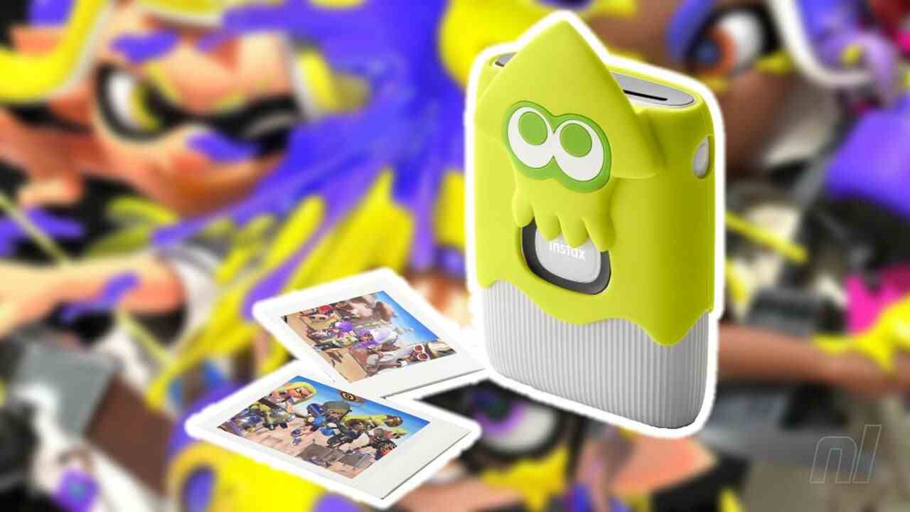 Encrez vos Polaroids avec des cadres et des autocollants Splatoon 3 dans la nouvelle mise à jour de l'application Instax Mini Link
