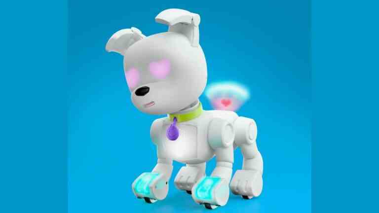 WowWee Dog-E est un robot de compagnie qui vous est enfin complètement unique