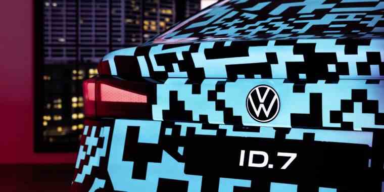 La prochaine voiture électrique de VW pour les États-Unis est la berline ID.7