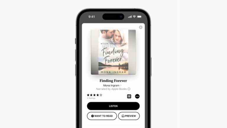 Apple lance des narrations de livres alimentées par l’IA