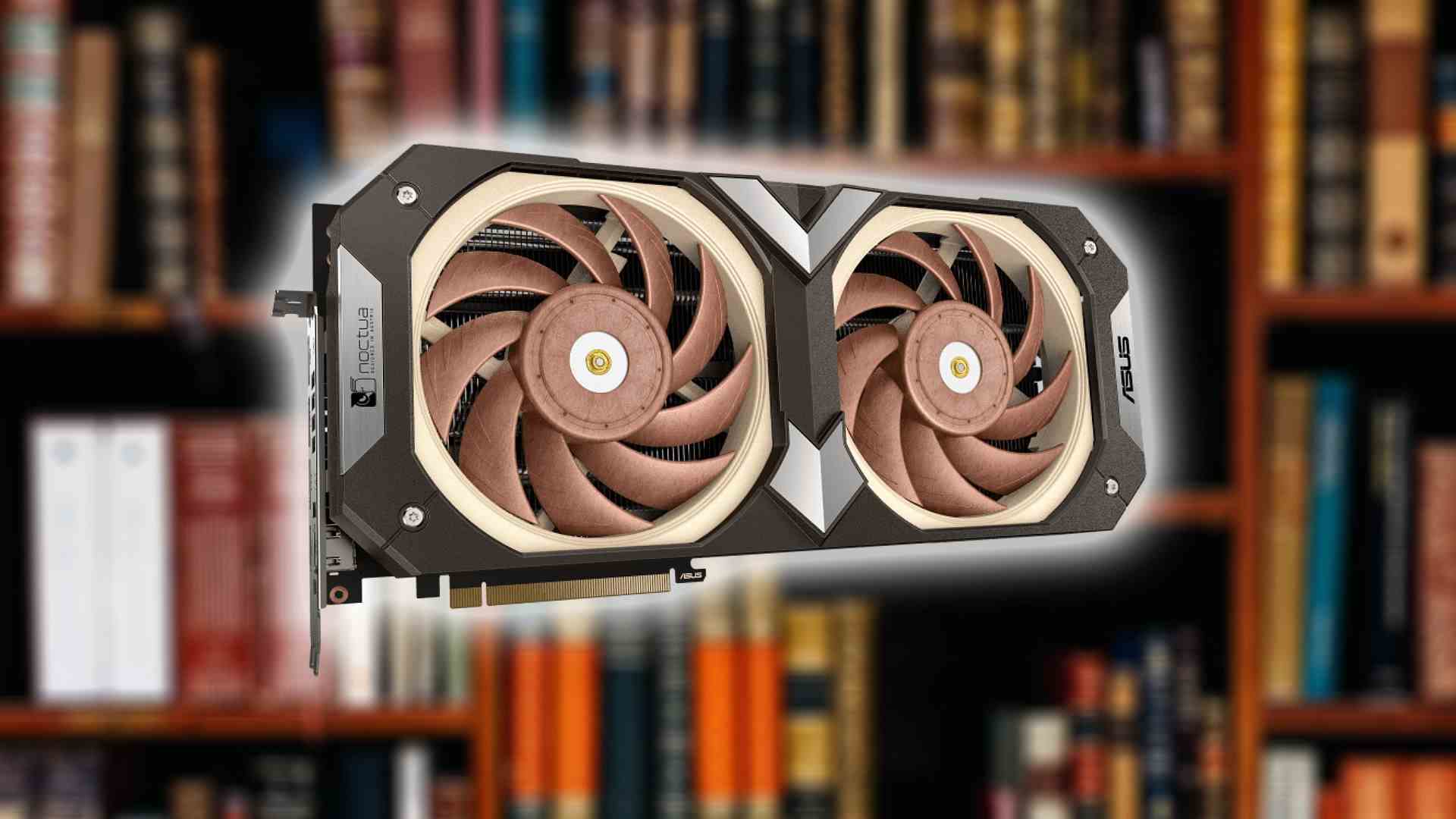 Asus dévoile le GPU Noctua Nvidia RTX 4080 avec des vibrations de bureau des années 80
