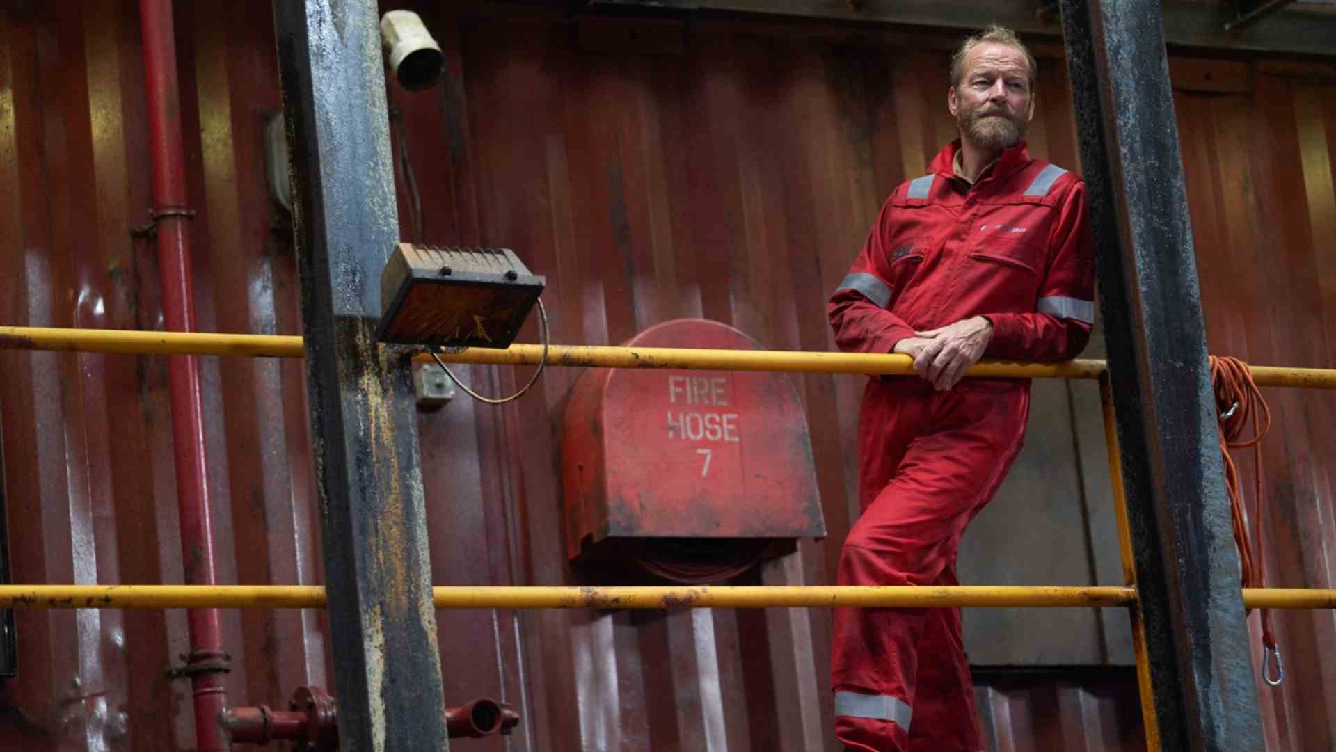 Iain Glen dans The Rig