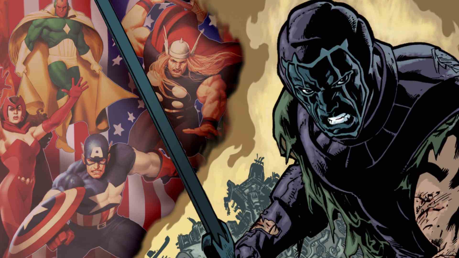 Avengers : extrait de bande dessinée de la dynastie Kang