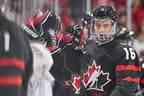 Connor Bedard a mené Équipe Canada au match pour la médaille d'or contre la Tchéquie jeudi soir.