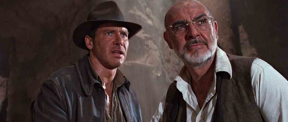 harrison ford et sean connery dans indiana jones et la dernière croisade