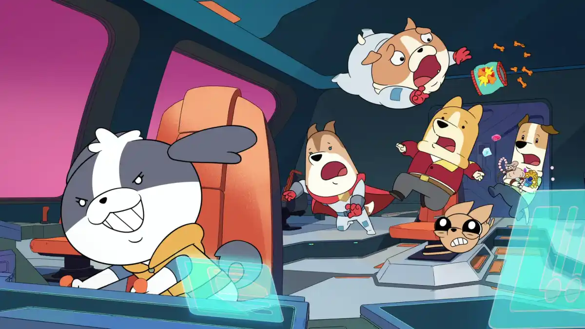 5 dessins animés non animés sur Netflix valent le temps pour tous tous les âges, enfants et adultes, enfants et parents - Scissor Seven Bee et Puppycat Rise of the TMNT Teenage Mutant Ninja Turtles Dogs in Space Kipo and the Age of Wonderbeasts