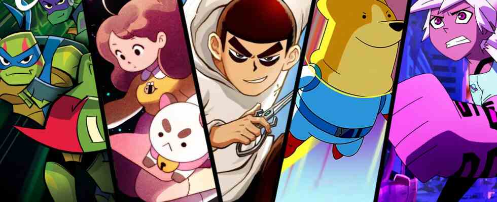 5 Non-Anime Cartoons on Netflix Worth Everyones Time all ages kids and adults children and parents - Scissor Seven Bee and Puppycat Rise of the TMNT Teenage Mutant Ninja Turtles Dogs in Space Kipo and the Age of Wonderbeasts