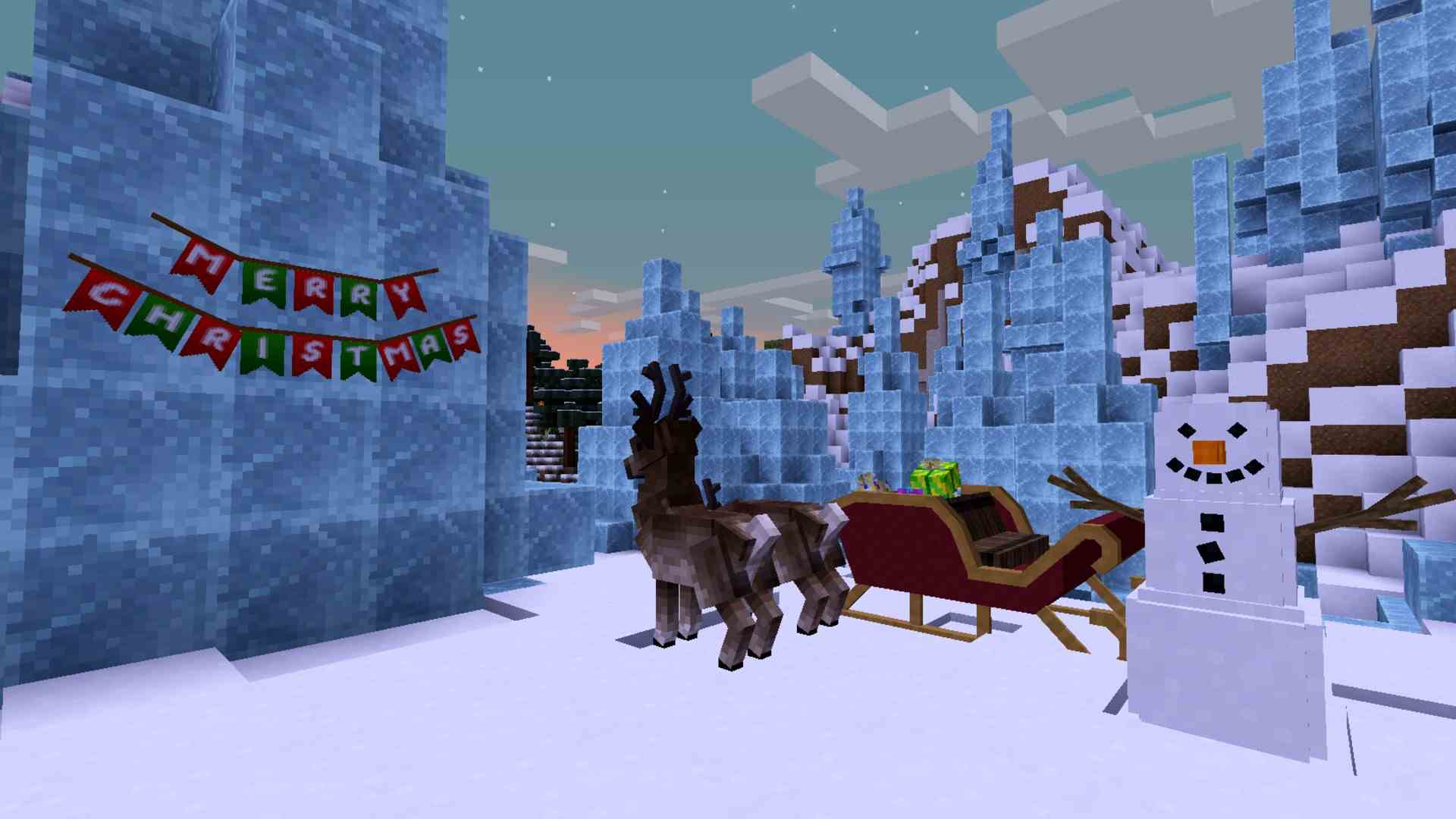 Les meilleures constructions, graines, skins et plus encore de Noël Minecraft
