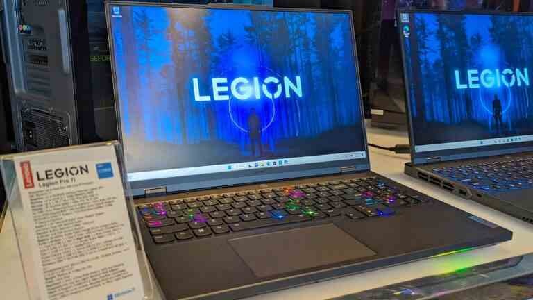 Lenovo dévoile une gamme d'ordinateurs portables de jeu AI avec intelligence de fréquence d'images
