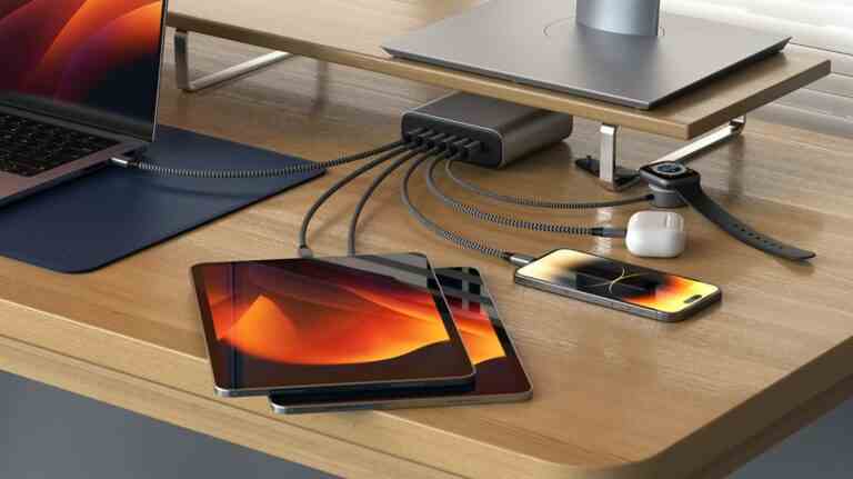 La nouvelle station de charge USB-C de Satechi peut alimenter 6 appareils