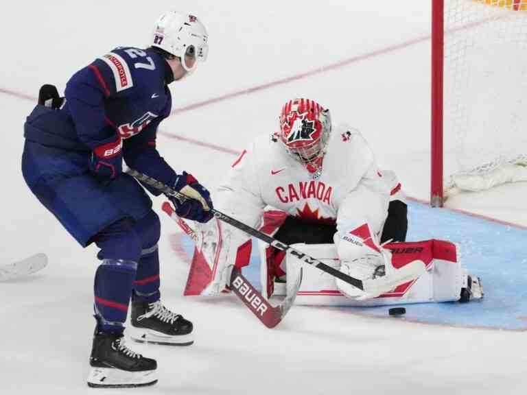 Le Canada revient en force pour battre les États-Unis et accéder au match pour la médaille d’or aux championnats du monde juniors