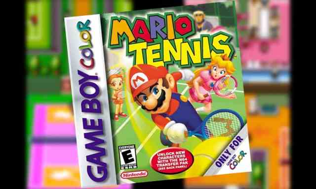 Mario Tennis Game Boy Couleur