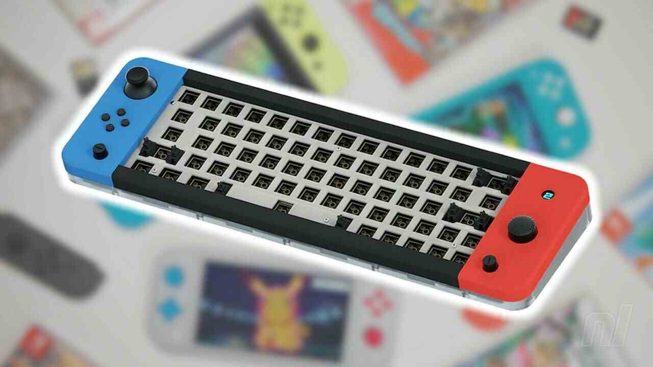  Aléatoire : un clavier qui ressemble à un switch ?  Megalodon vous a couvert
