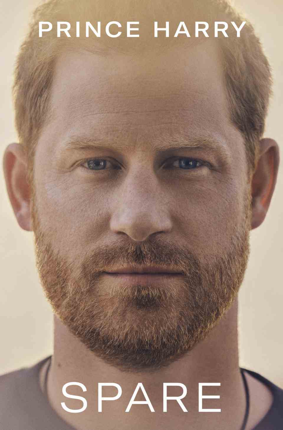 La couverture des prochains mémoires du prince Harry intitulé 