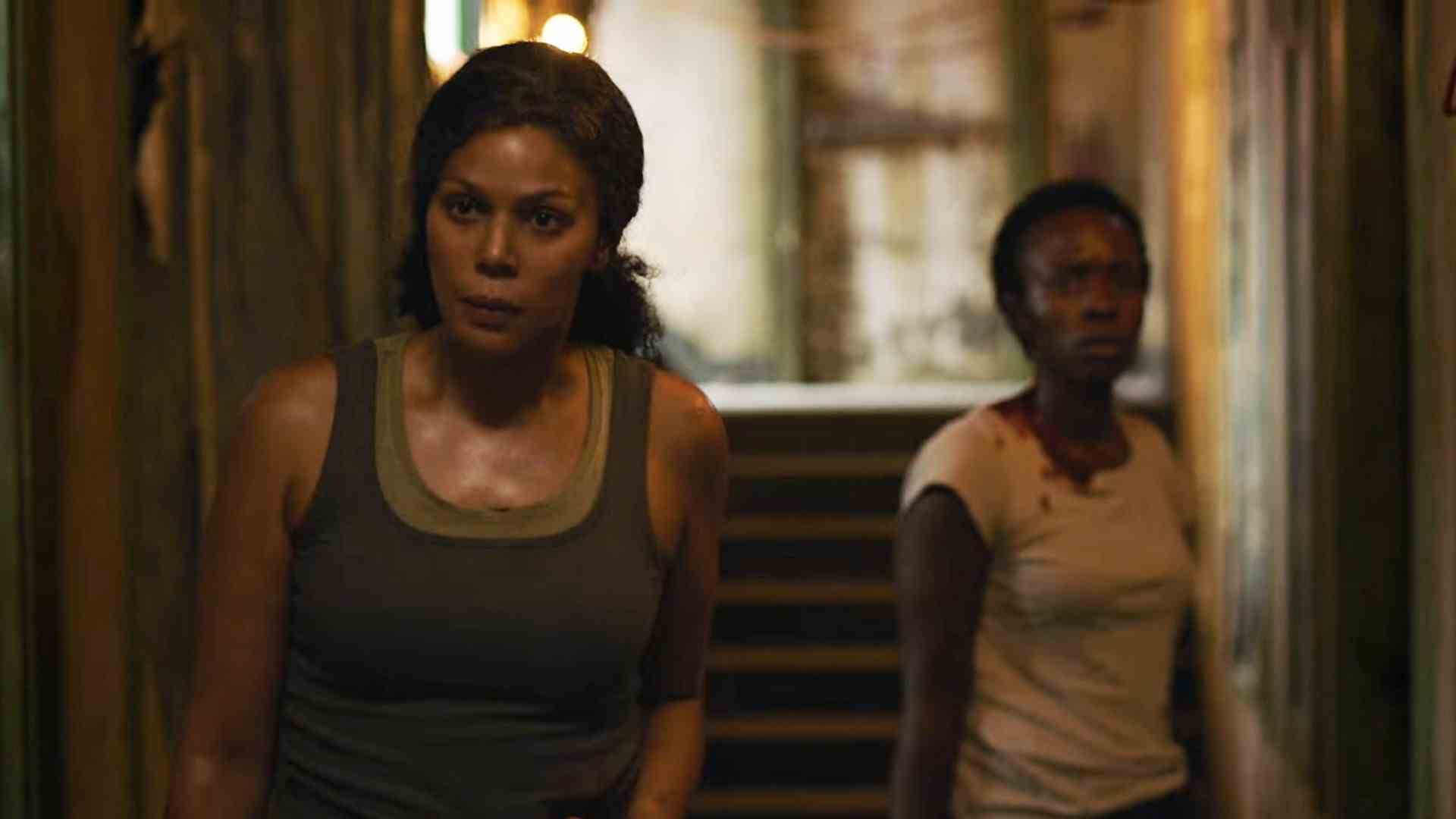 Merle Dandridge en tant que commandante des lucioles Marlene dans The Last of Us