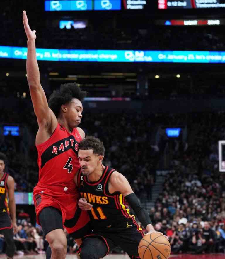 Les partants des Raptors se refroidissent contre les Hawks alors que la séquence de victoires s’arrête à trois