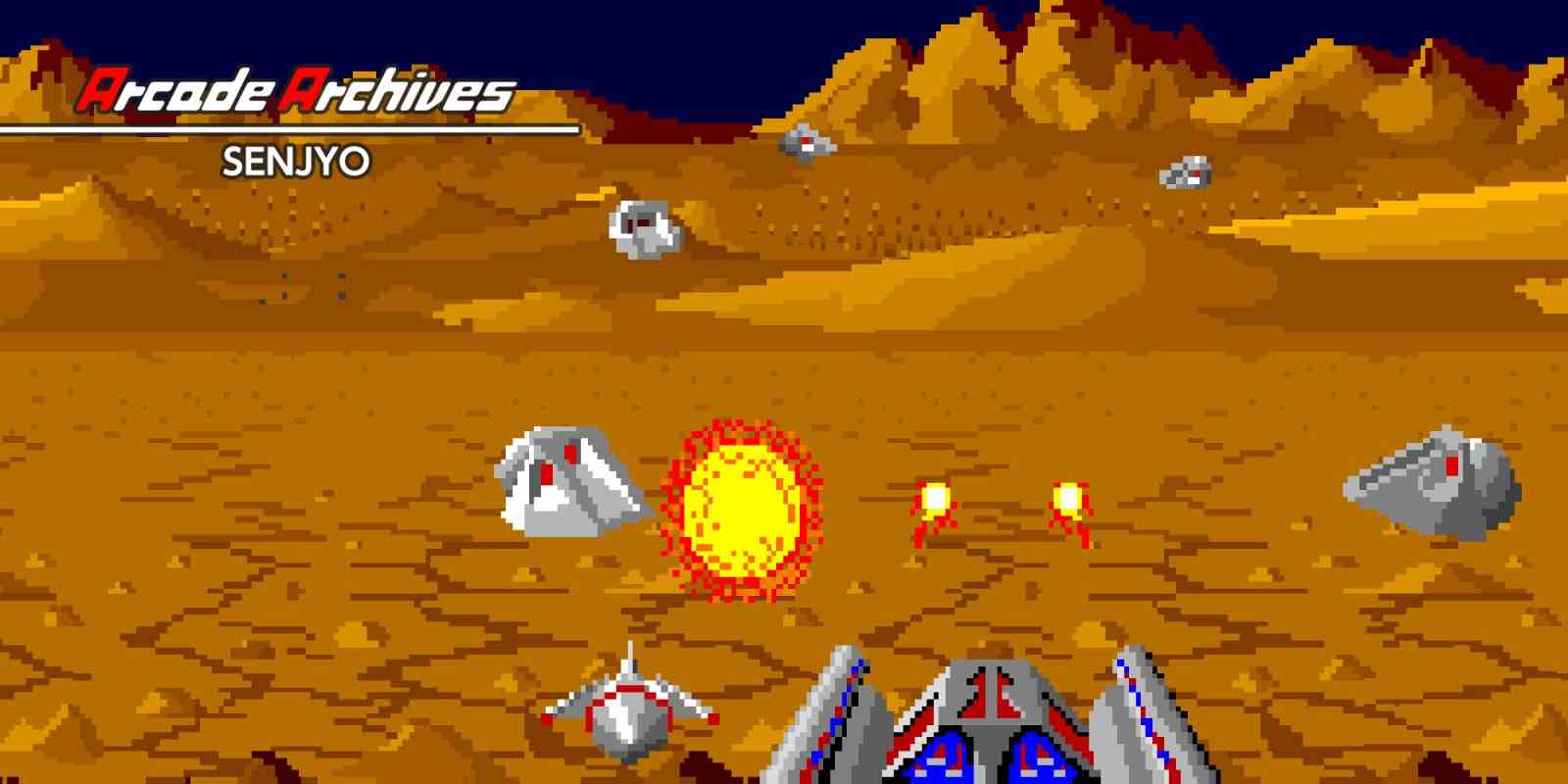 Arcade Archives Gameplay Senjyo
