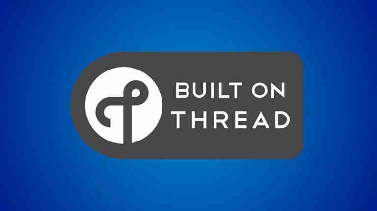 Que signifient les logos « Built on Thread » et « Requires Border Router » ?