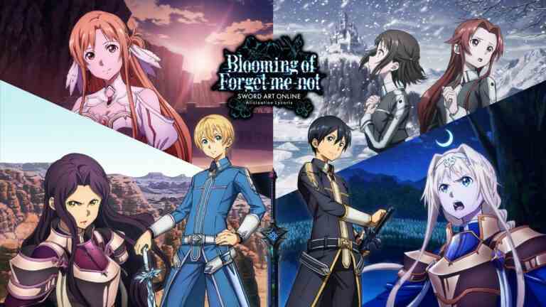 Date de sortie d'Alicization Lycoris Blooming of Forget-me-not
