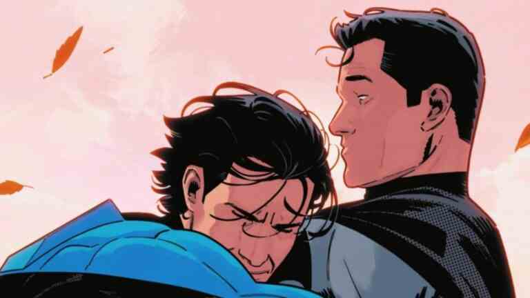 Nightwing # 100 présente un Dick Grayson – Batman moment de 82 ans dans la fabrication