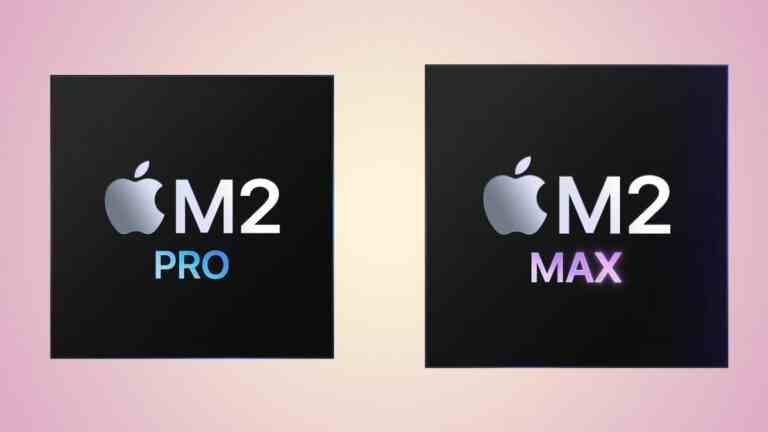 Apple M2 Pro et M2 Max : prix, spécifications et tout ce que nous savons