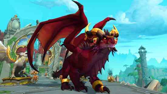 WoW Dragonflight PTR - Alexstraza sous forme de dragon