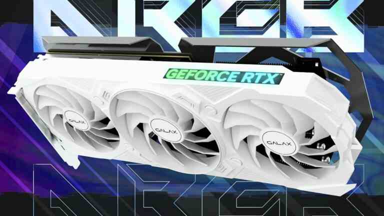 La boîte Galax Nvidia GeForce suggère que RTX 4070 est sur les cartes
