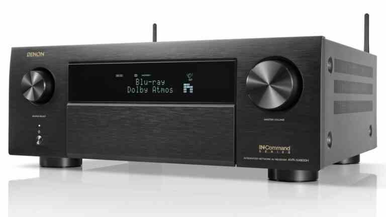 Le récepteur compatible 8K de Denon est le complément parfait pour votre PS5