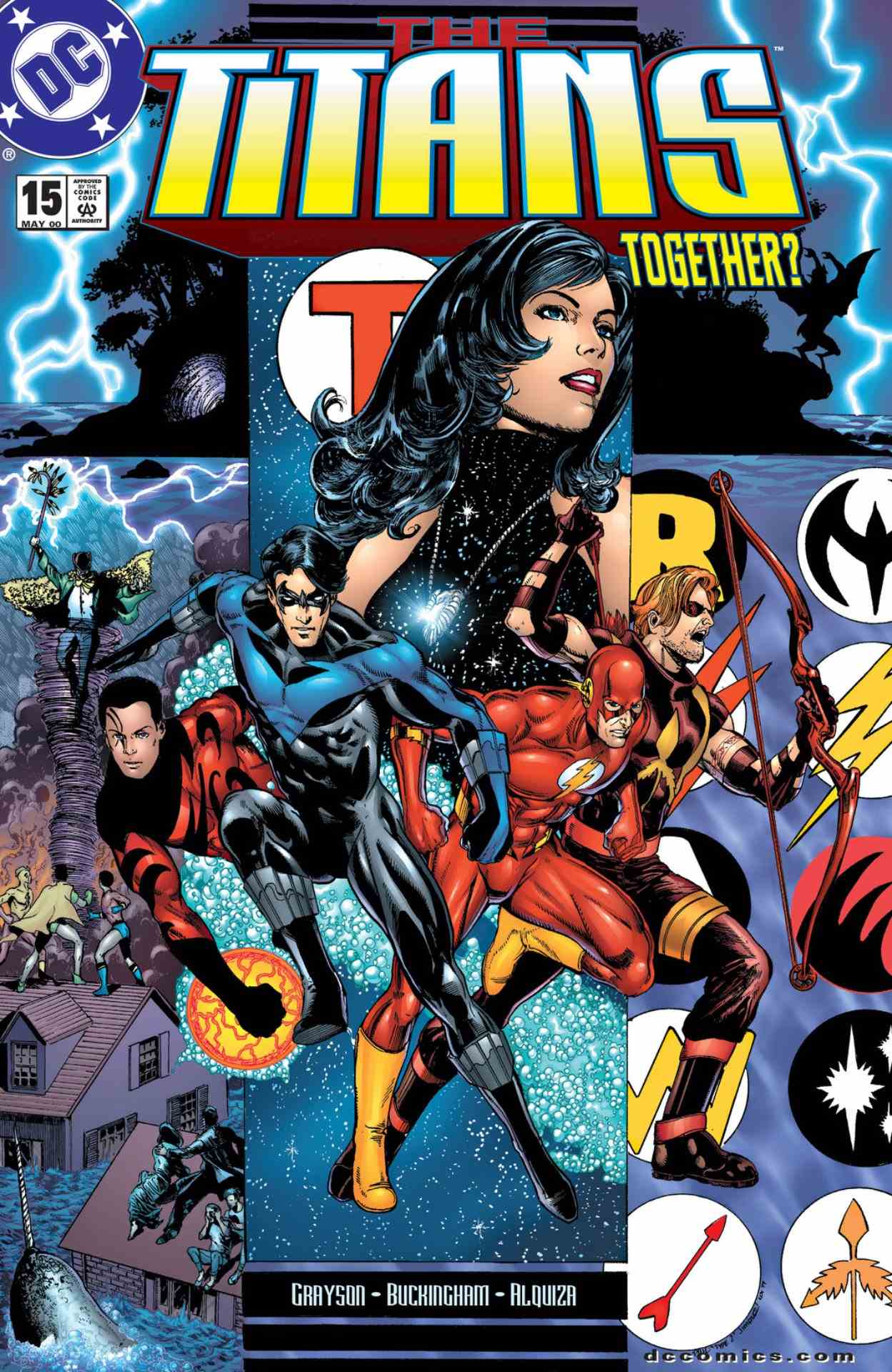 La couverture des Titans #15