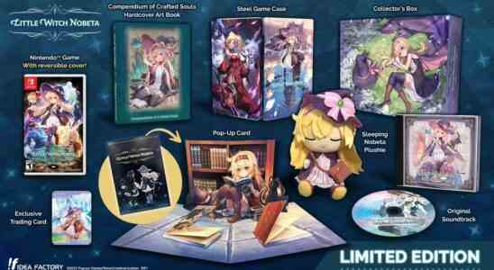 Date de sortie de Little Witch Nobeta, édition limitée révélée