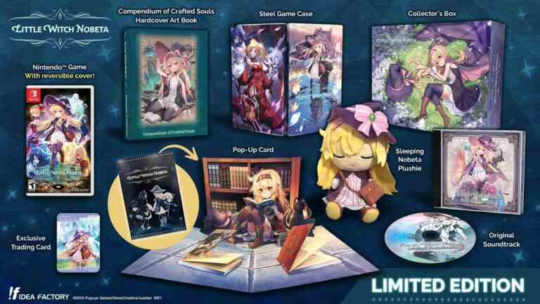 Date de sortie de Little Witch Nobeta, édition limitée révélée
