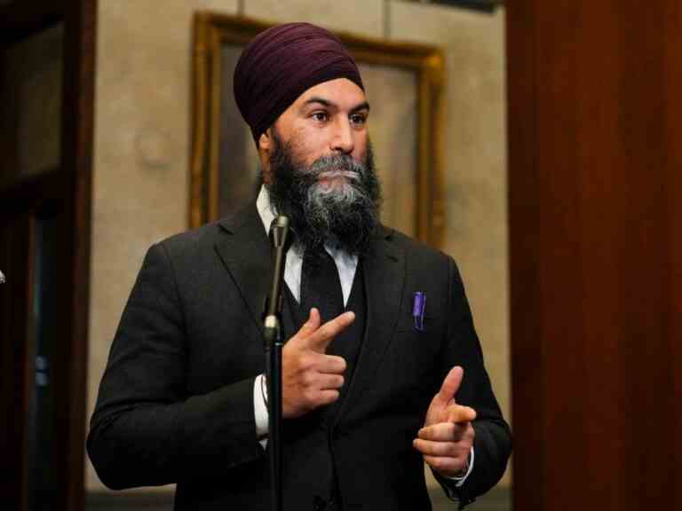 Le NPD pourrait retirer son soutien au gouvernement libéral sur l’assurance-médicaments et la privatisation des soins de santé: Singh