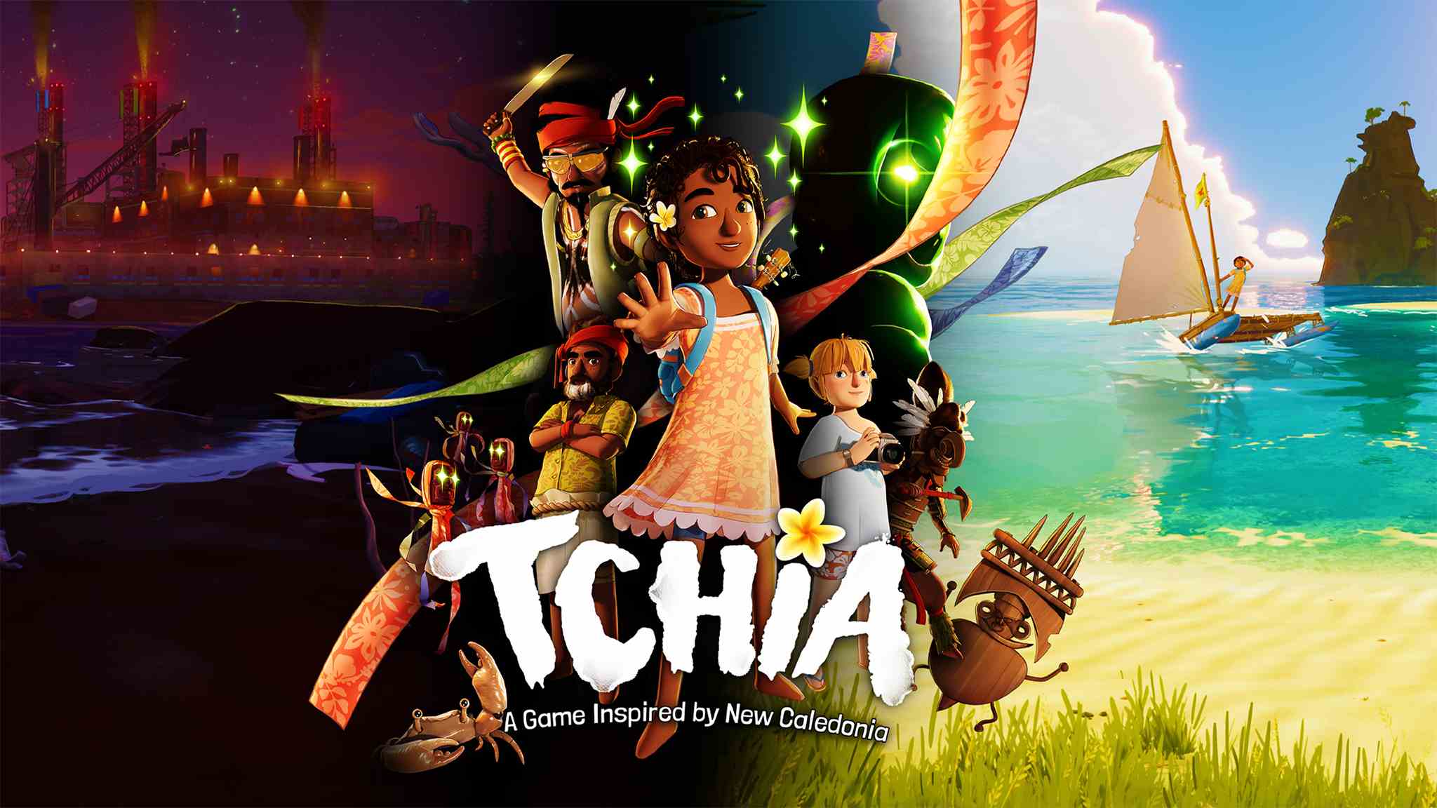 Tchia hands-on preview Awaceb open-world adventure game like Zelda Breath of the Wild and Wind Waker and Super Mario Odyssey inspired by New Caledonia