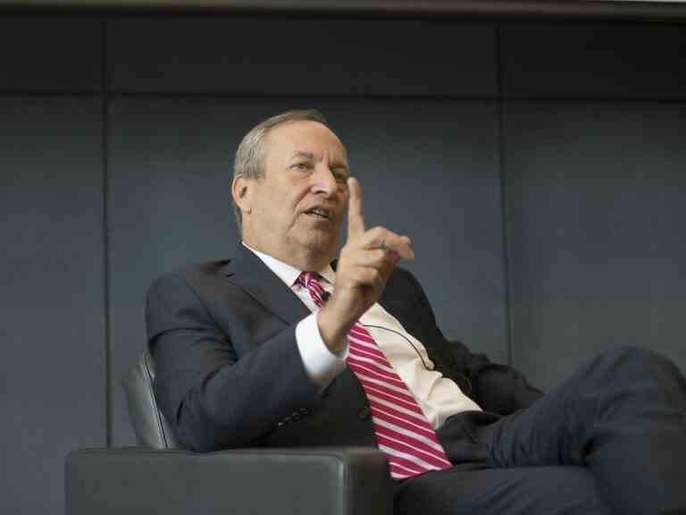 Larry Summers met en garde contre la récession des années 1970 si les banques centrales relâchaient les taux d’intérêt