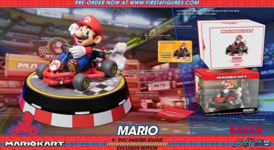 Les 4 premiers chiffres révèlent la statue de Mario Kart, les précommandes sont ouvertes