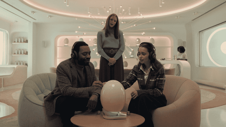 Emilia Clarke, Chiwetel Ejiofor and Rosalie Craig appear in The Pod Generation by Sophie Barthes, an official selection of the Premieres program at the 2023 Sundance Film Festival.