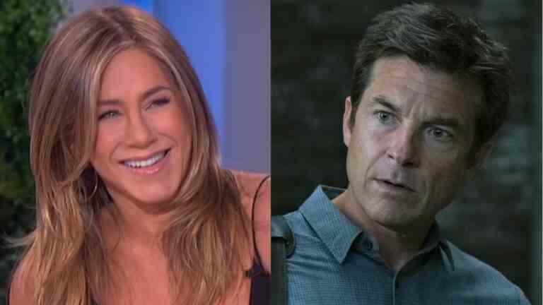 Jennifer Aniston on Ellen and Jason Bateman on Ozark.