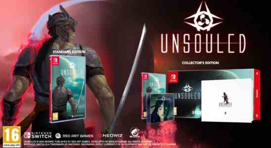 La sortie physique de Unsouled Switch est en préparation