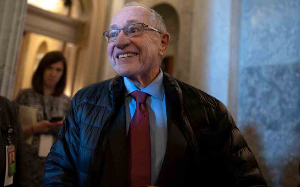 Alan Dershowitz - AP