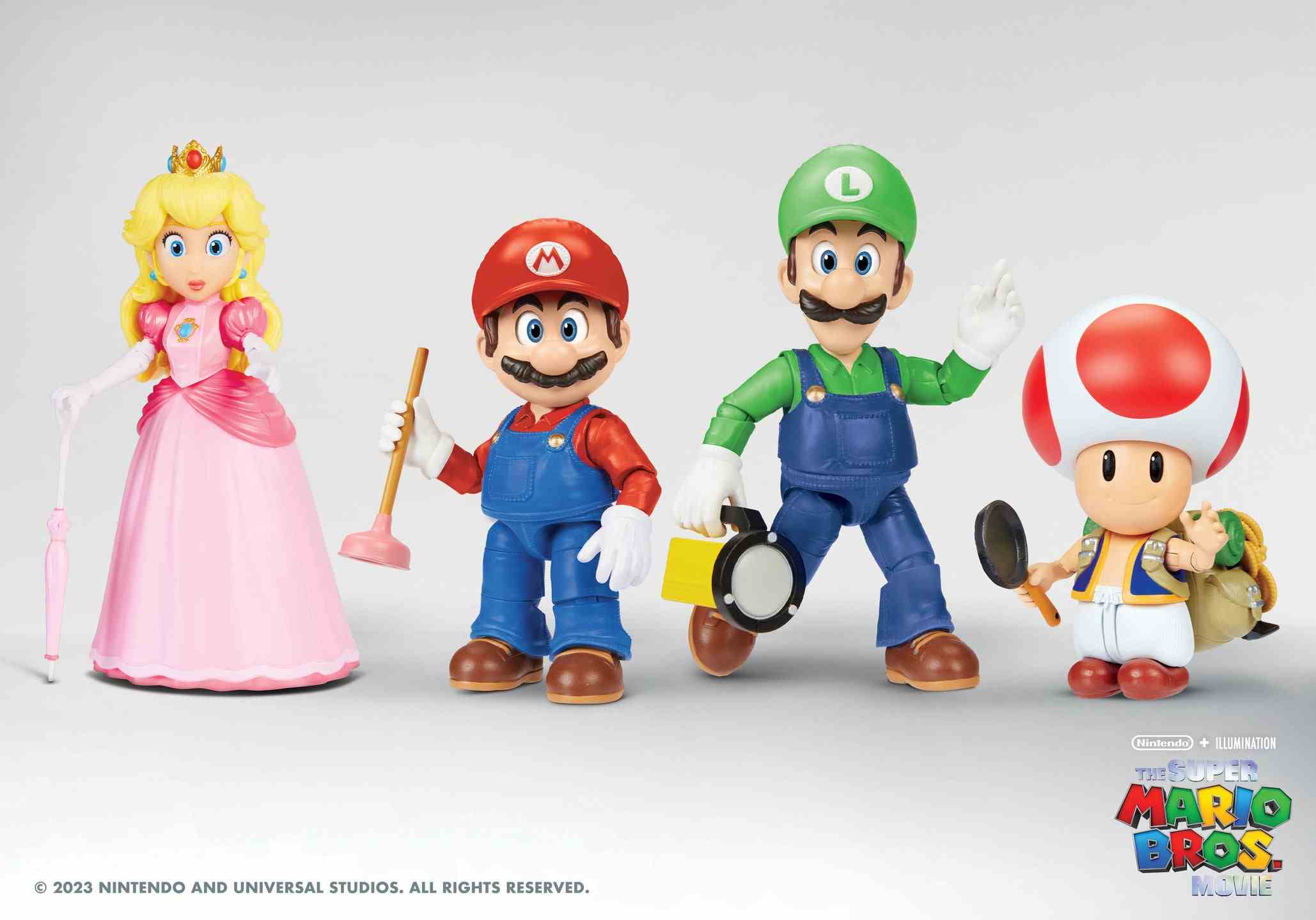 Le film Super Mario Bros. présente les jouets Jakks Pacific
