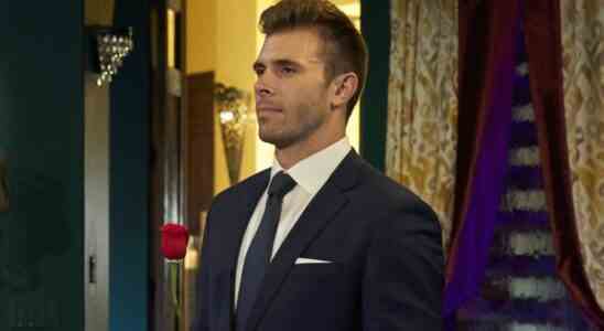 Zach Shallcross as The Bachelor.