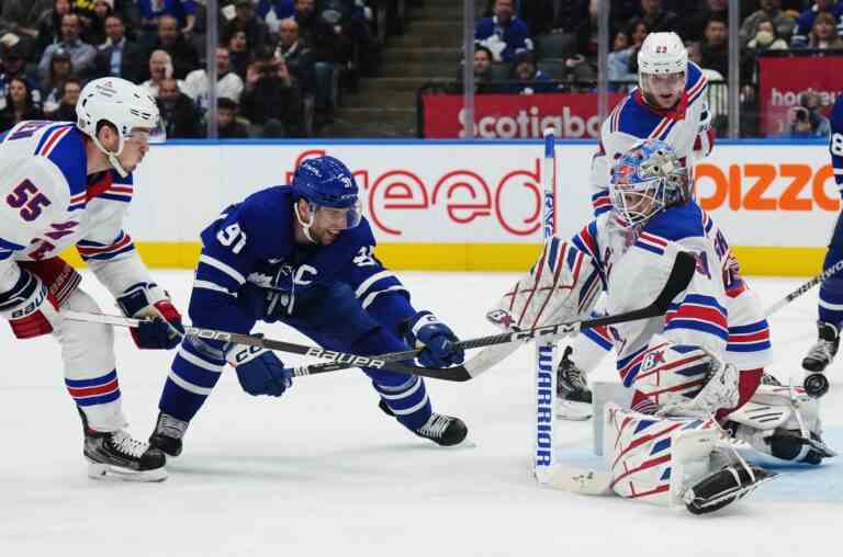 Le héros de Marner OT alors que les Maple Leafs reviennent pour battre les Rangers