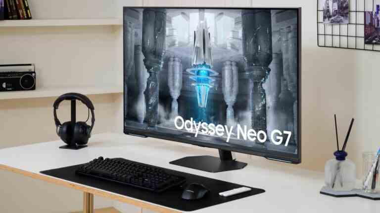 Samsung lance le moniteur de jeu 4K Mini LED Odyssey Neo G7 de 43 pouces à 144 Hz