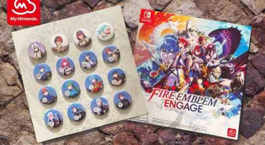 Ensemble de broches de bouton Fire Emblem Engage ajouté à My Nintendo